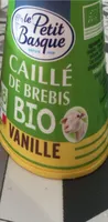 Caillé de brebis Bio vanille