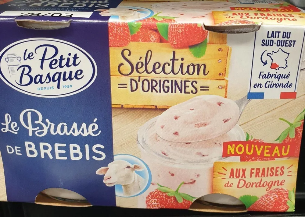 Le brassé de brebis fraises de Dordogne