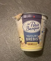 Yaourt au lait de brebis vanille