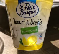Yaourt de brebis saveur citron