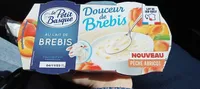 Douceur de brebis pêche abricot