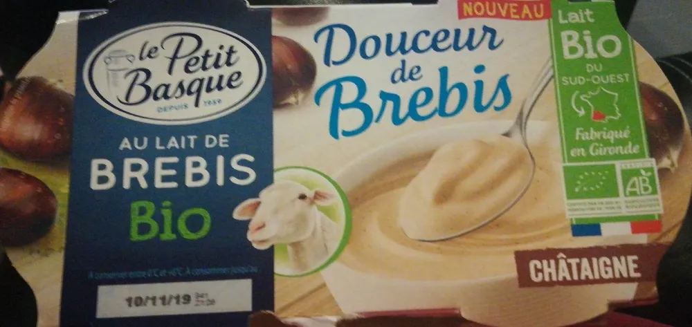 Douceur de brebis Bio châtaigne