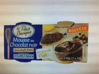 Mousse chocolat noir cafe