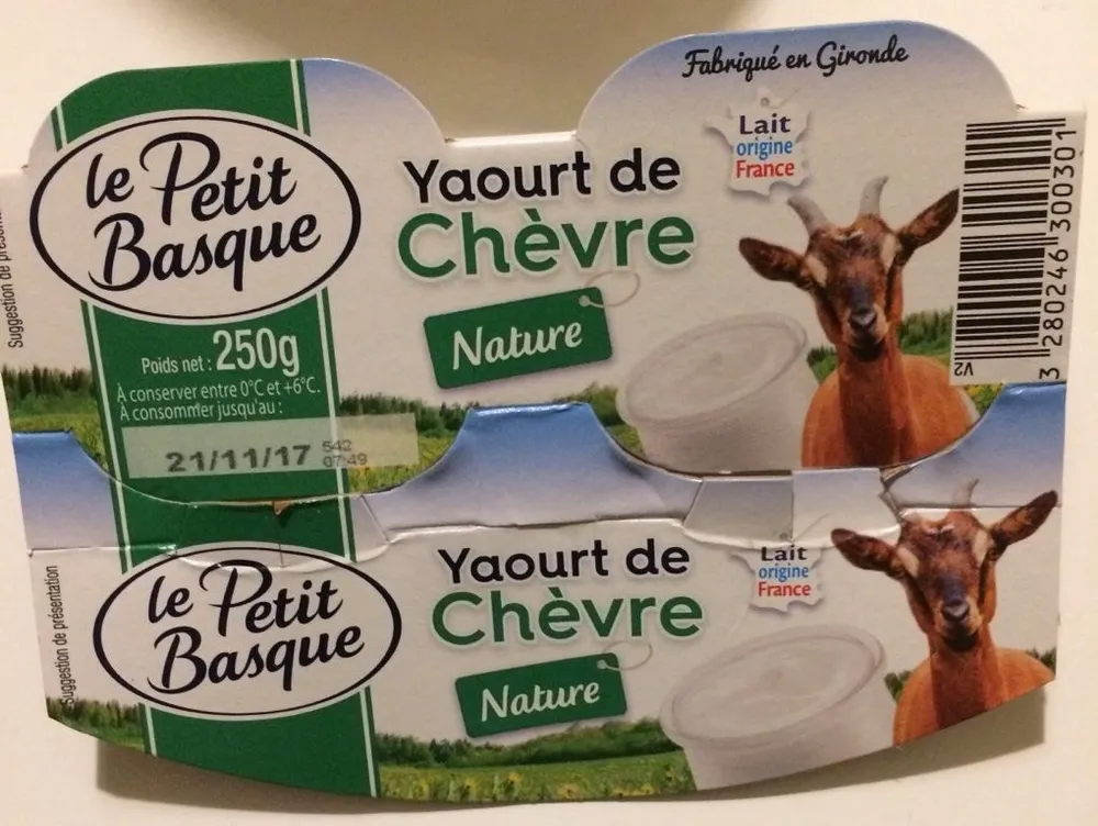 Yaourt de chevre