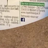 Yaourt de chèvre vanille