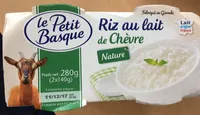 Riz au lait de chèvre