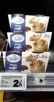 Mousse au café sur ganache