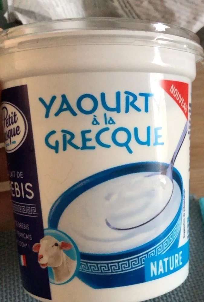 Yaourt à la grecque au lait de brebis nature format familial