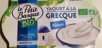 Yaourt à la Grecque bio nature