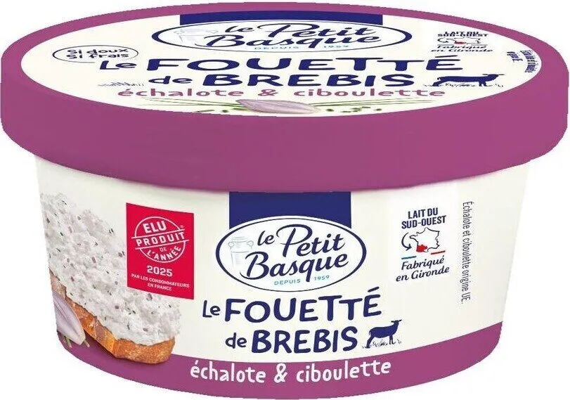 Le FOUETTÉ de BREBIS échalote & ciboulette