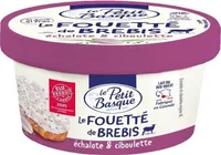 Le FOUETTÉ de BREBIS échalote & ciboulette