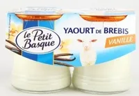 Yaourt de brebis, vanille
