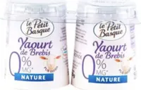 Yaourt de Brebis 0% Nature