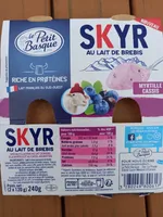 Skyr Myrtille cassis au lait de brebis