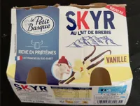 Skyr au lait de brebis vanille