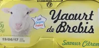 Yaourt de Brebis saveur citron