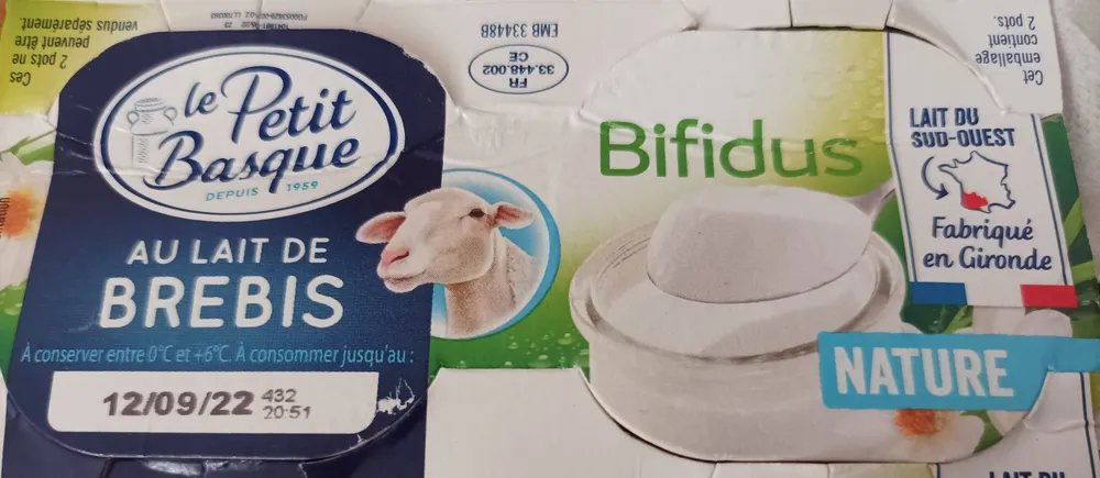 Bifidus brebis nature