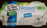 Velouté au lait de brebis bio