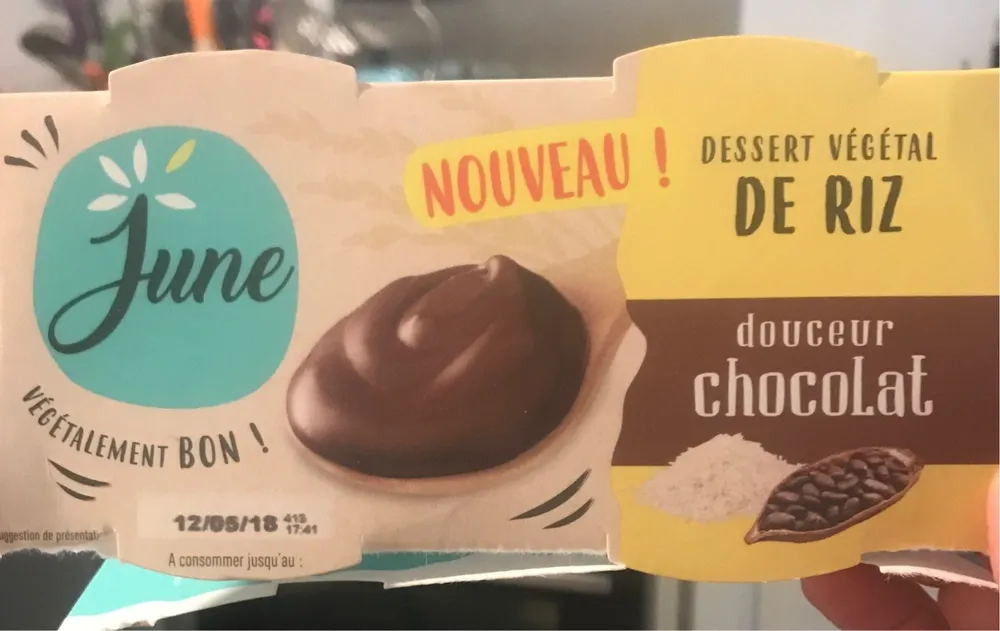 Dessert végétal de riz - Douceur chocolat