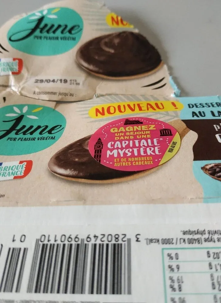 June plaisir coco chocolat