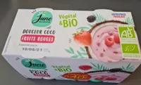 Douceur coco fruits rouges