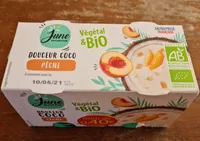 Douceur coco pêche