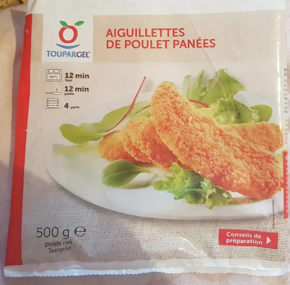 Aiguillettes de Poulet panées