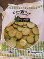 Courgettes en rondelles surgelé