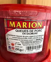 Queues ou gouins de porc