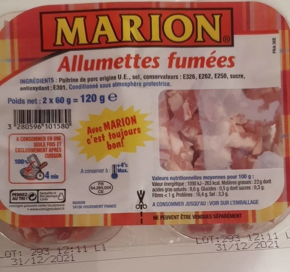 Allumettes fumées