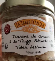 Terrine de Canard à la Truffe blanche
