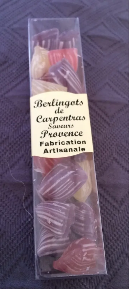 Berlingots de Carpentras saveurs Provence fabrication artisanale