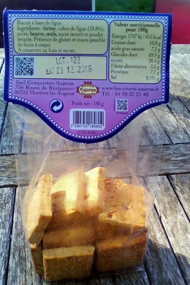 Sablés a la figue