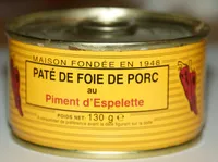 Pâté de Foie de Porc au Piment d'Espelette