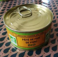 Pâté de foie de porc bio