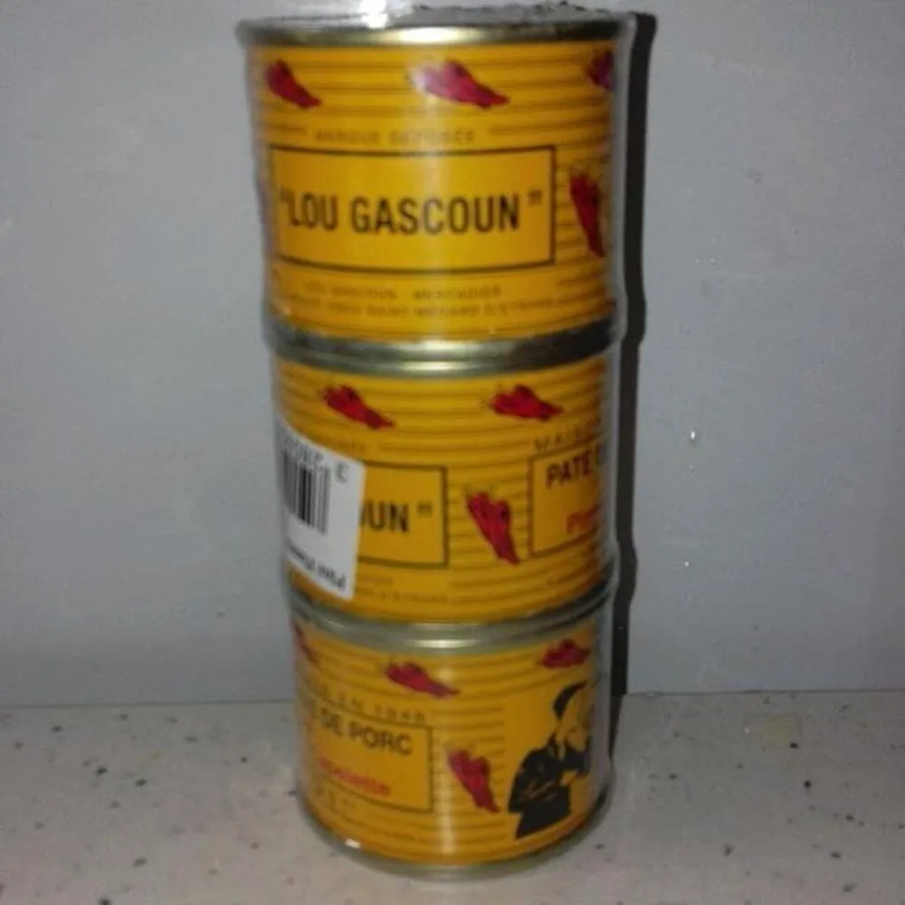 Pâté de foie pur porc piment espelette L.Gascon 3x1/12