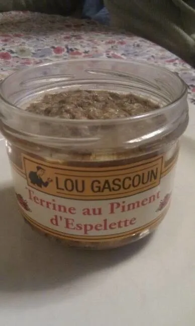 Terrine au piment d'Espelette