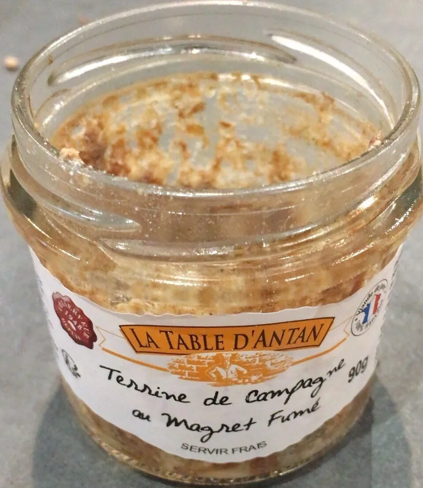 Terrine de campagne au magret fumé