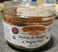 Terrine de campagne au magret fumé