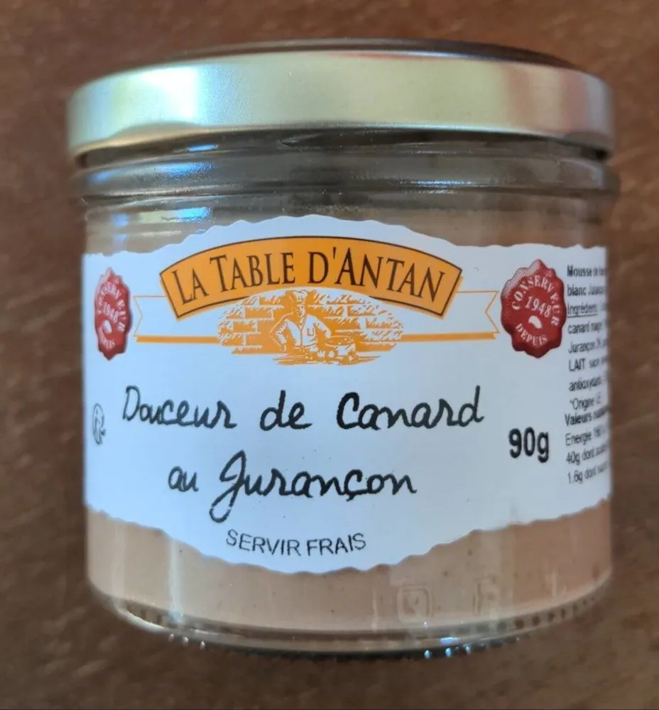 Douceur de canard au Jurançon
