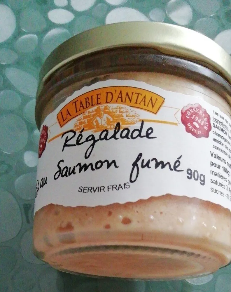 Régalade au saumon fumé