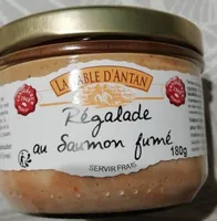 Régalade au saumon fumé