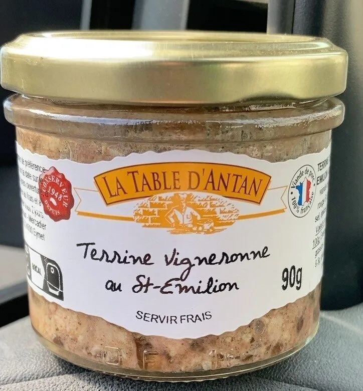 Terrine Vigneronne au St-Emilion