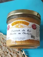 Douceur de pois chiche au chorizo