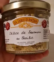 Délice de saumon au basilic
