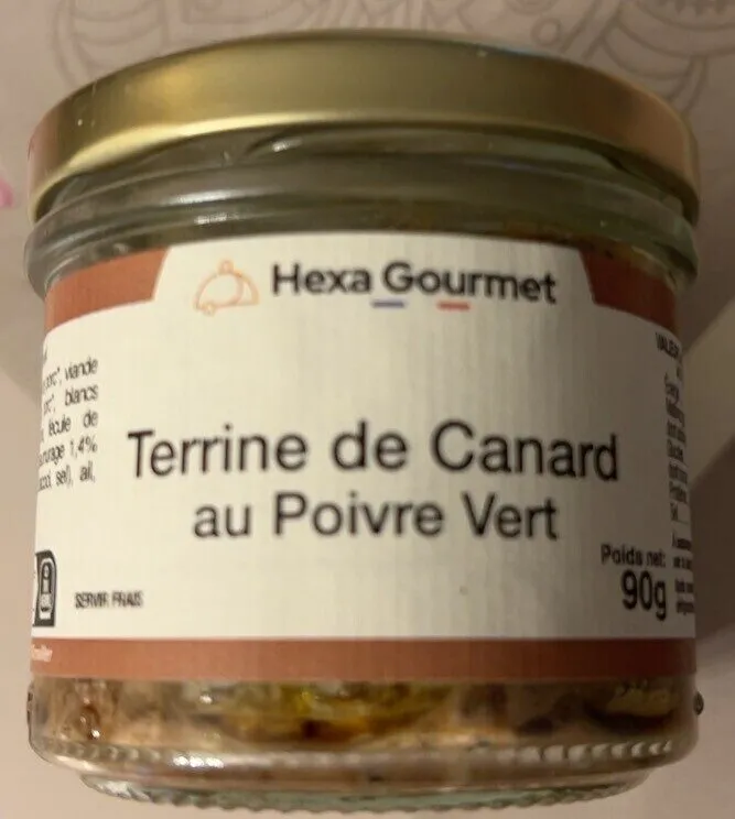 Terrine de Canard au poivre vert