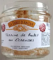 Terrine de poulet aux écrevisses