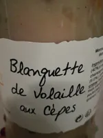 blanquette de Volaille aux cèpes