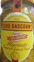 haricots cuisinés à la graisse de canard