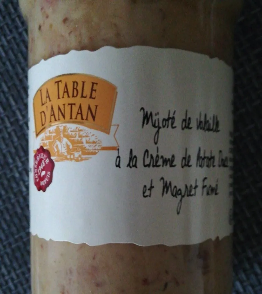 Mijoté volaille patate douce